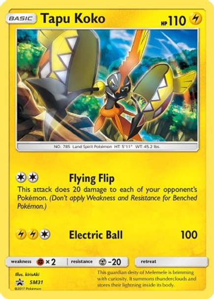 SM-031P Tapu Koko (Holo)