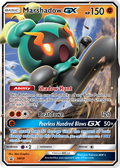 [SMP-059] Marshadow GX (Holo)