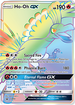 [SMP-080] Ho-Oh GX (Holo)