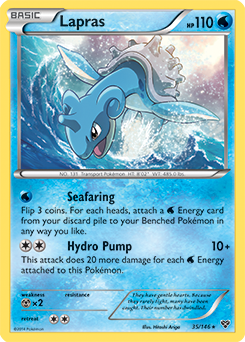 XY01-XY-035/146HR Lapras (Holo)