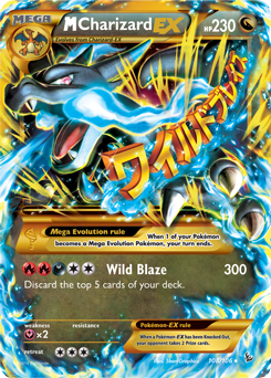 XY02-FLF-108/106SEC M Charizard EX X (Holo)