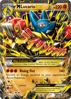 XY03-FFI-055/111UR M Lucario EX (Holo)