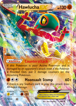 XY03-FFI-064/111UR Hawlucha EX (Holo)