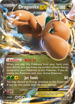 XY03-FFI-074/111UR Dragonite EX (Holo)