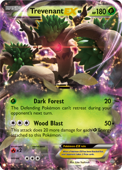 XY05-PRC-019/160UR Trevenant EX (Holo)