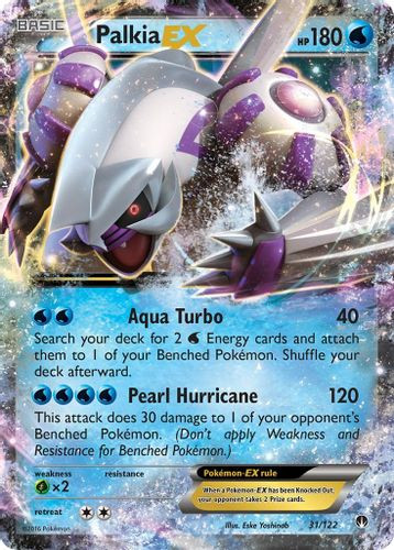 XY09-BKP-031/122UR Palkia EX (Holo)