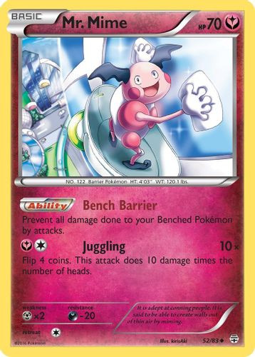 XY09A-GEN-052/83UC Mr. Mime