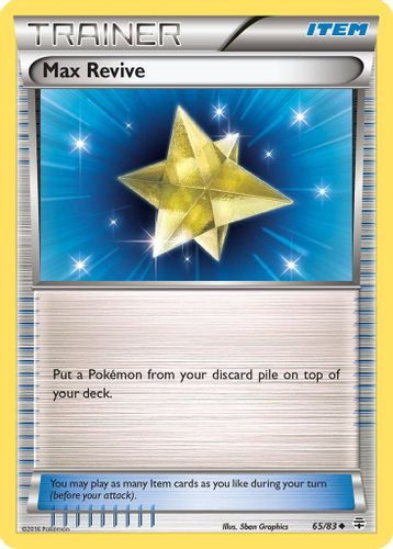 XY09A-GEN-065/83UC Max Revive (Reverse Holo)
