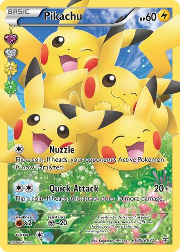 XY09B-RC-029/32UR Pikachu (Full Art) (Holo)