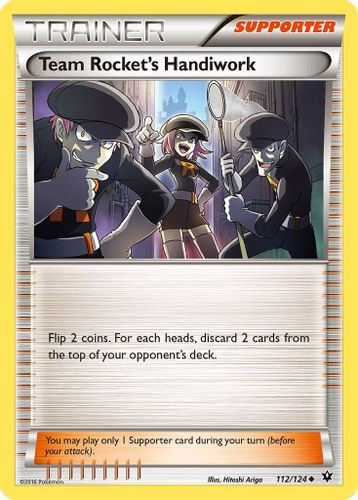 XY10-FCO-112/124UC Team Rocket's Handiwork