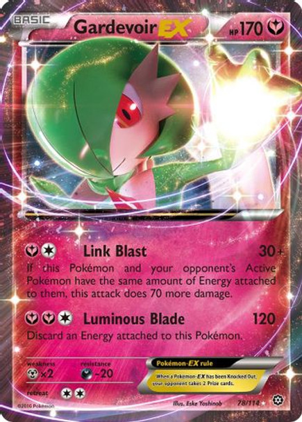 XY11-STS-078/114UR Gardevoir EX (Holo)