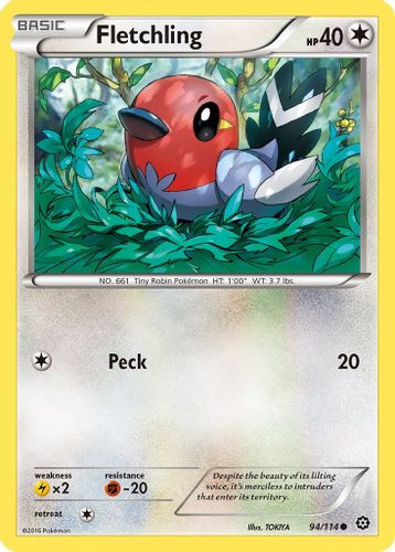 XY11-STS-094/114C Fletchling