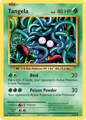 XY12-EVO-008/108C Tangela