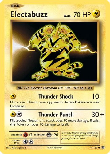 XY12-EVO-041/108C Electabuzz