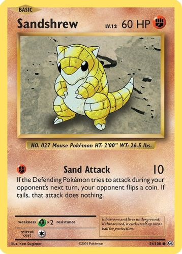 XY12-EVO-054/108C Sandshrew