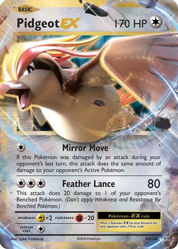 XY12-EVO-064/108UR Pidgeot EX (Holo)