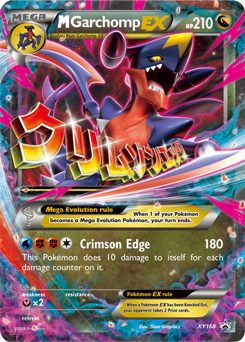 XYPR-168 M Garchomp EX (Holo)
