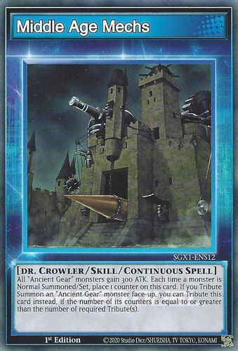 SGX1-ENS12 Middle Age Mechs (Common) <1st>