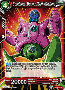 BT05-015R Combiner Mecha Pilaf Machine