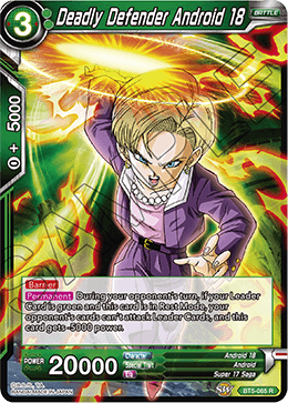 BT05-065R Deadly Defender Android 18