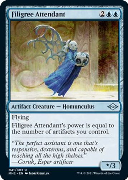 MH2-041U Filigree Attendant (Foil)