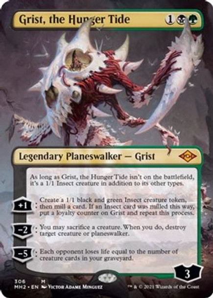 MH2-306M Grist, the Hunger Tide (Borderless) (Foil)