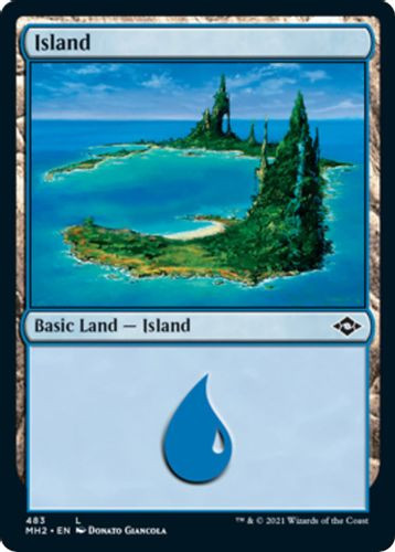 MH2-483L Island (Foil)