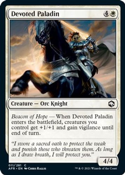 AFR-011C Devoted Paladin