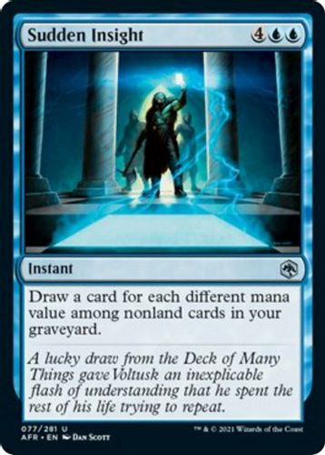 AFR-077U Sudden Insight (Foil)