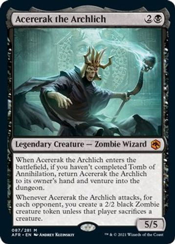 AFR-087M Acererak the Archlich