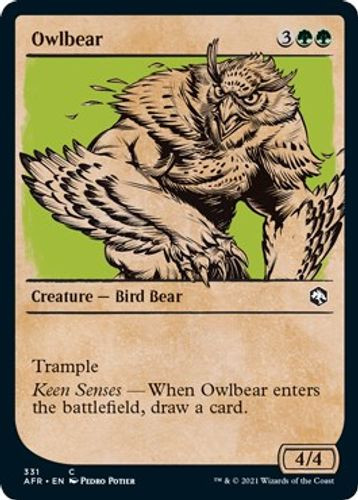 AFR-331C Owlbear (Showcase) (Foil)