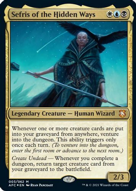 AFC-003M Sefris of the Hidden Ways - Thick Stock (Foil)