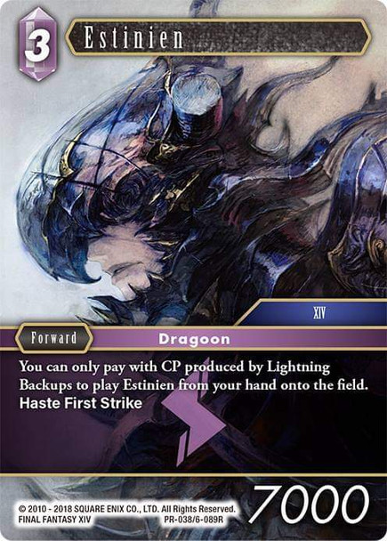 Promo PR-038/6-089R Estinien Alt Art Foil