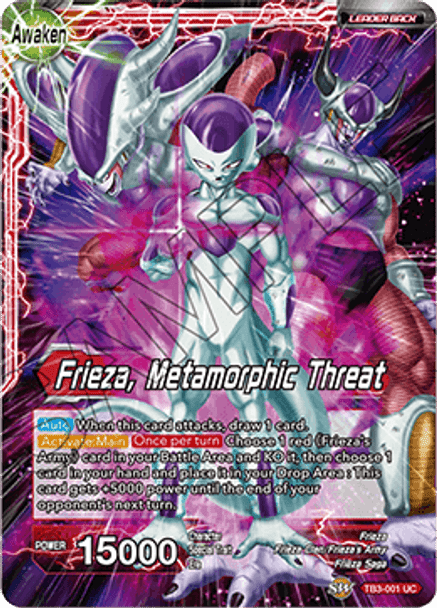 TB3-001U Frieza, Metamorphic Threat