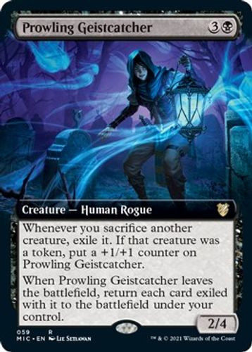 MIC-059R Prowling Geistcatcher (Extended Art)