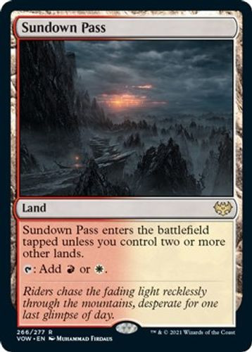 VOW-266R Sundown Pass (Foil)