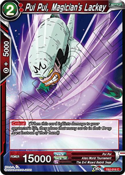 TB2-016C Pui Pui, Magician's Lackey