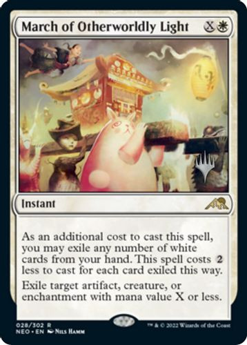 Planeswalker Stamped - March of Otherworldly Light-028R