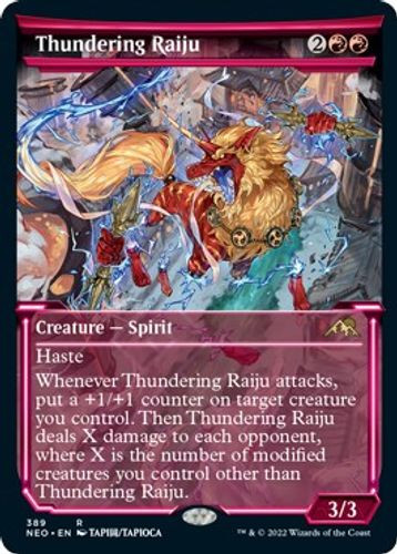 NEO-389R Thundering Raiju (Showcase)