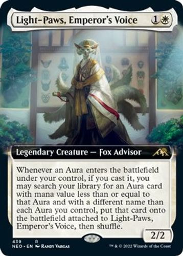 NEO-439R Light-Paws, Emperor's Voice (Extended Art) (Foil)