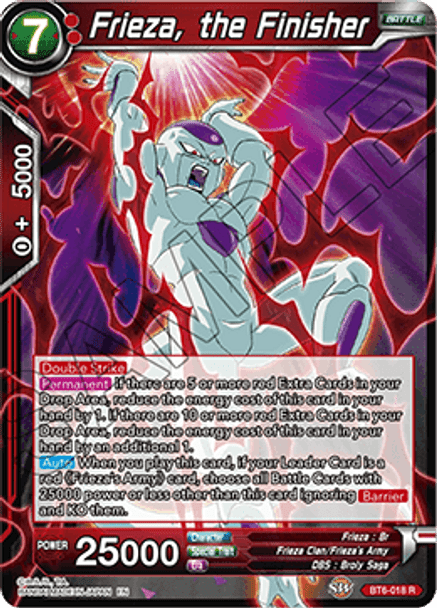 BT06-018R Frieza, the Finisher