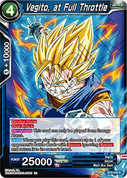 BT06-035R Vegito, at Full Throttle