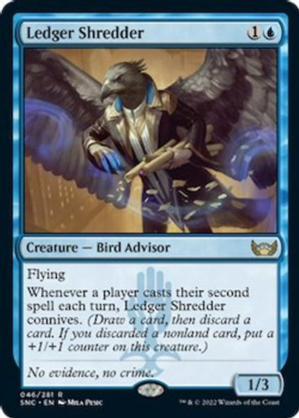 SNC-046R Ledger Shredder (Foil)