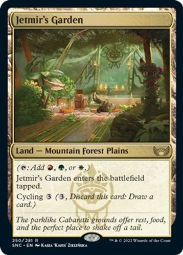 SNC-250R Jetmir's Garden (Foil)