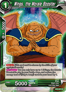 BT06-067U Wings, the Morale Booster Foil