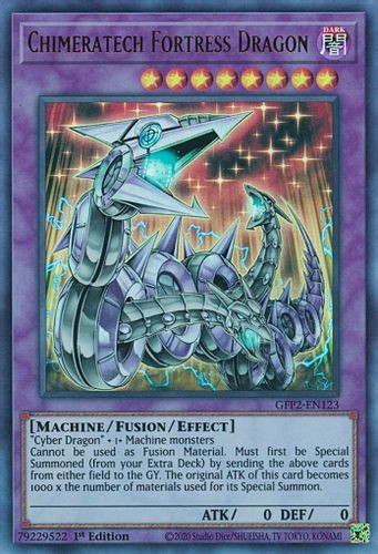 GFP2-EN123 Chimeratech Fortress Dragon (Ultra Rare) <1st>