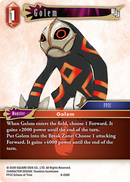 FF08-008C Golem