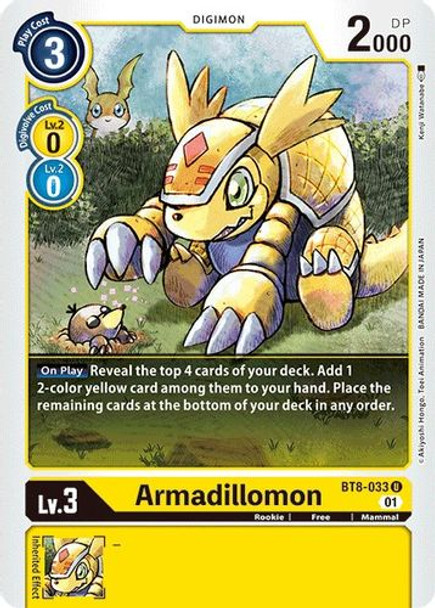 BT08-033U Armadillomon