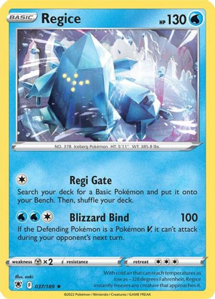 [SWSH10][ASR-037/189R] Regice