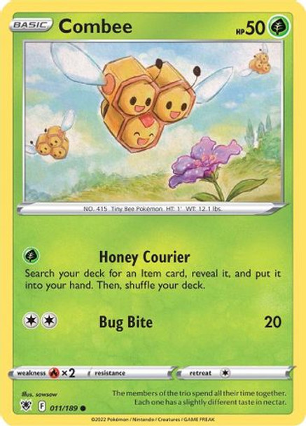 [SWSH10][ASR-011/189C] Combee (Reverse Holo)